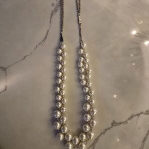 Vintage faux pearl necklace